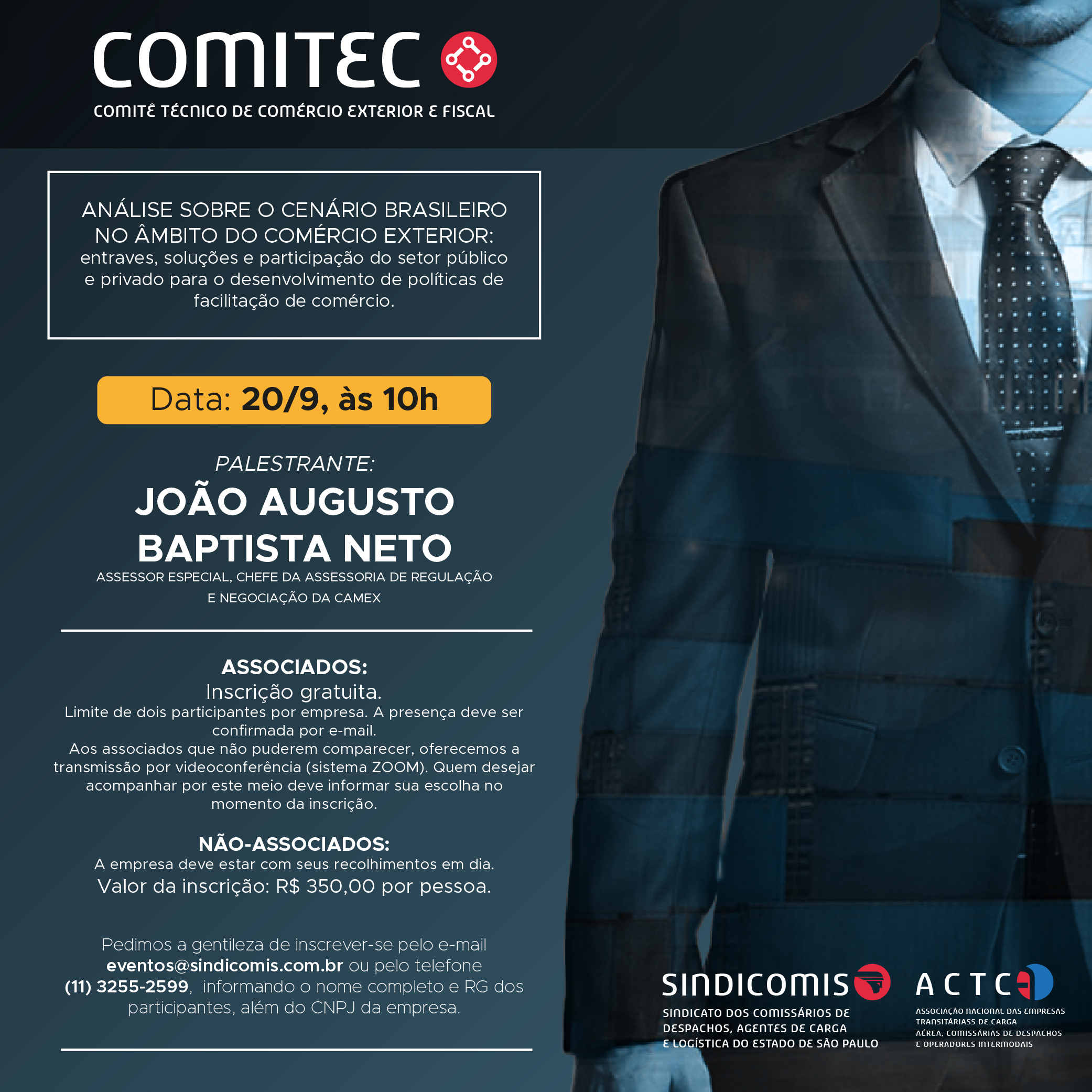 COMITEC - “Análise sobre o Cenário Brasileiro no Âmbito do Comércio Exterior” COMITEC - “Análise sobre o Cenário Brasileiro no Âmbito do Comércio Exterior”